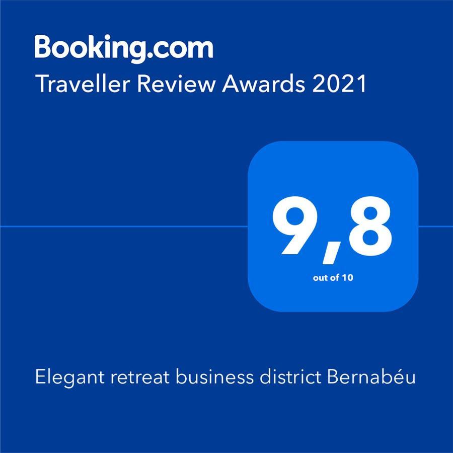 Elegant Retreat Business District Bernabeu Apartment Мадрид Екстериор снимка